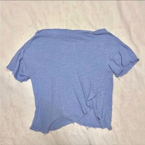 Free People size small distressed top